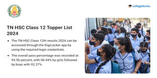 TN HSC Class 12 Topper List 2024 Released; Check Names of Subject-wise Toppers Here